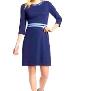 Draper James Navy Dress